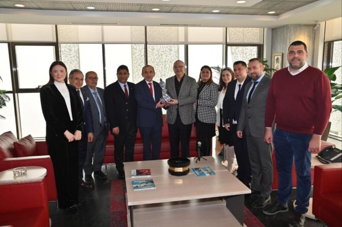 Başkan Ergün’den Manisa Tso Başkanı Yılmaz’a Tebrik