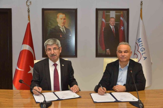 Mskü Ve Muğlaspor Arasında İşbirliği Protokolü