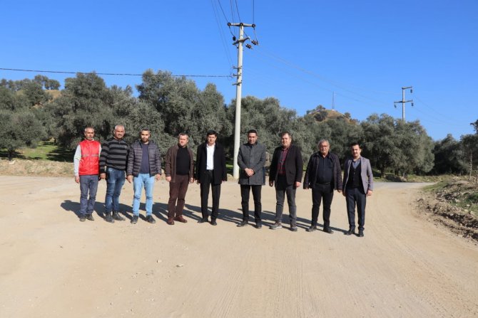 Başkan Özcan, Nazilli’de Yol Çalışmalarını İnceledi