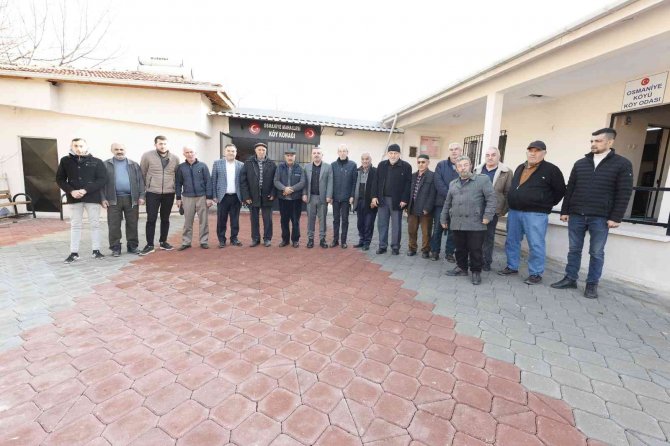 Başkan Ercan, Köy Konaklarında Vatandaşla Buluştu