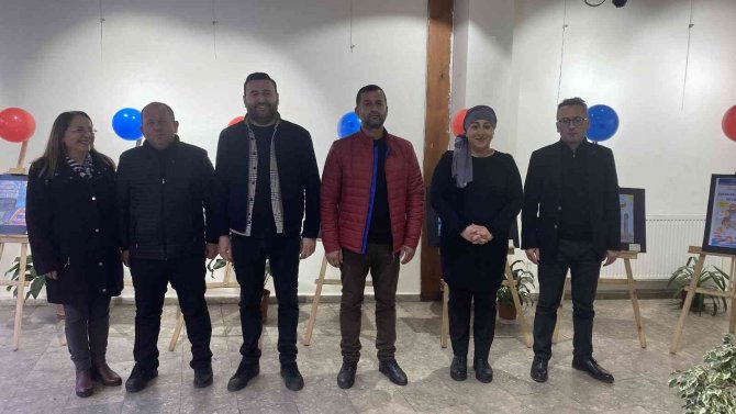 Yarışma Sona Erdi, Öğrencilerin Resimleri Sergilendi