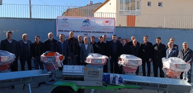 Çiftçiye Ekipman Desteği Sağlandı