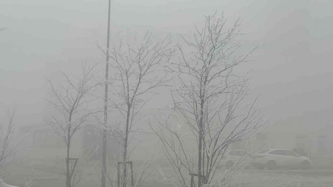 Yoğun Sis Aksaray’ı Etkisi Altına Aldı