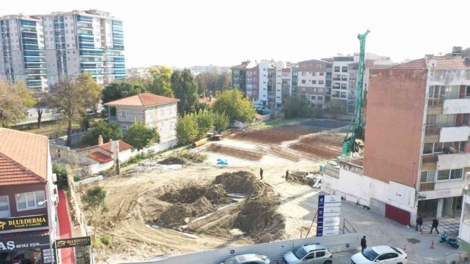 Söke Otoparkı’nın Yapımı Tüm Hızıyla Devam Ediyor
