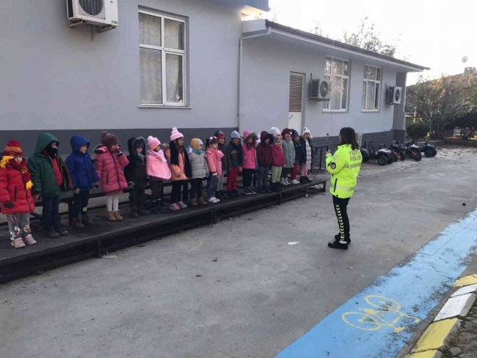 Aydın’da 20 Anasınıfı Öğrencisi “Trafik Dedektifi” Oldu