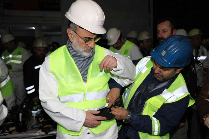 Amasra Maden Kazasını Araştırma Komisyonu Zonguldak’ta Madene İndi