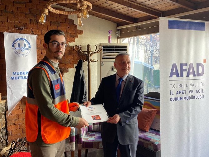 Afad Gönüllüsü Din Görevlileri Sertifikalarına Kavuştu