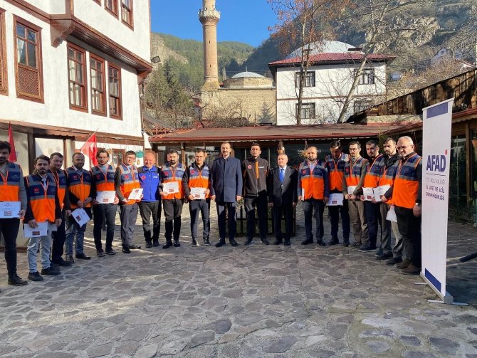 Afad Gönüllüsü Din Görevlileri Sertifikalarına Kavuştu