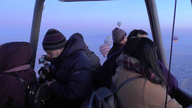 Kapadokya’yı 660 Bin Kişi Kuş Bakışı İzledi