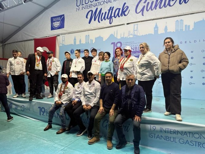 Geleceğin Şefleri İ̇stanbul’dan 3’ü Altın 5 Madalya İle Döndü