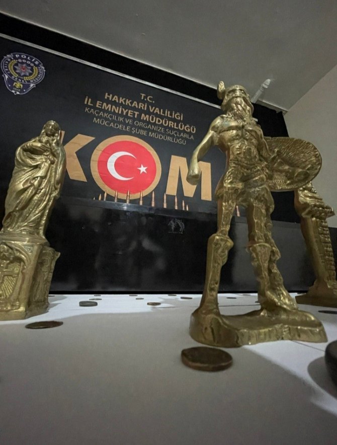 Yüksekova’da 111 Adet Sikke Ele Geçirildi