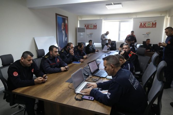 Hatay’da Doğal Afetlerde Hızlı Müdahale Tatbikatı