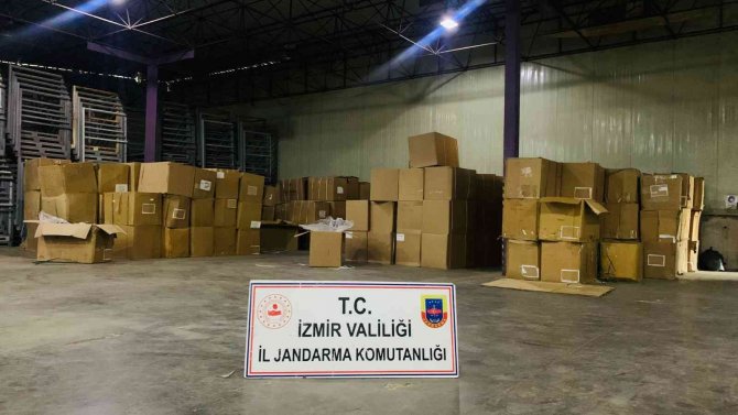 Yeni Yılın İlk Büyük Kaçak Tütün Yakalaması İ̇zmir’den