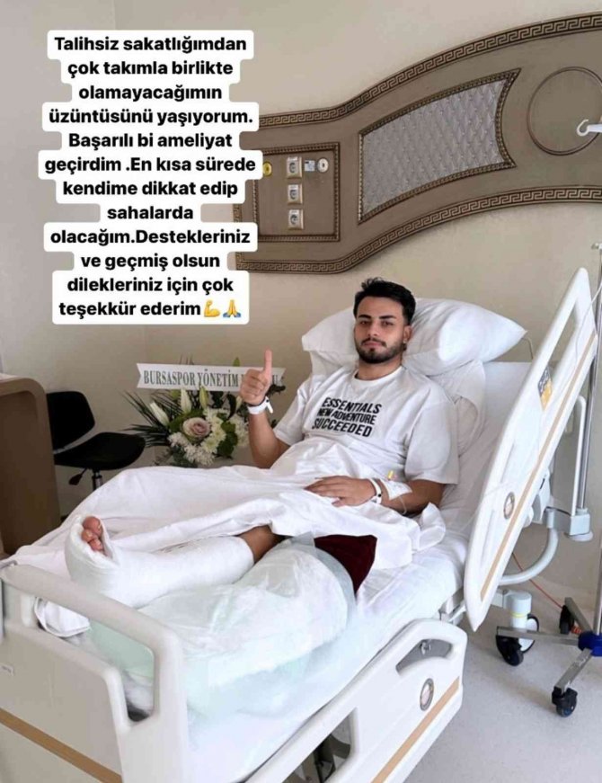 Kerem Kök: “Takımla Birlikte Olamayacağımın Üzüntüsünü Yaşıyorum”