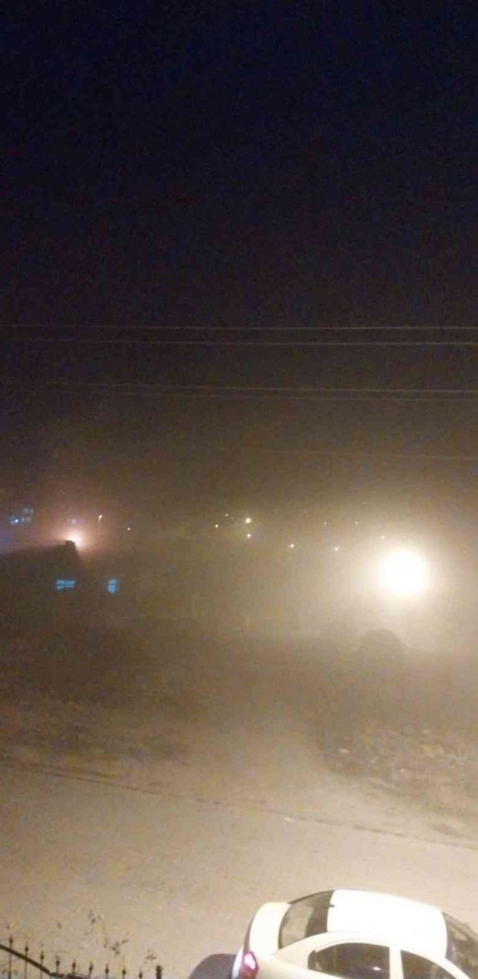 Kırşehir’i Sis Kapladı