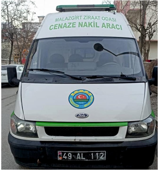 Muş Belediyesinden Malazgirt’e Hibe Cenaze Aracı