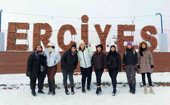 Nevü’lü Öğrenciler Erciyes Dağı Gezisine Katıldı