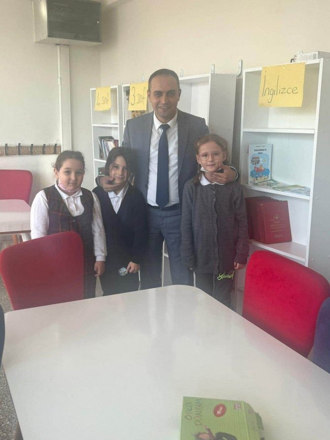 Ergene’deki Okul Kütüphaneleri Zenginleşiyor