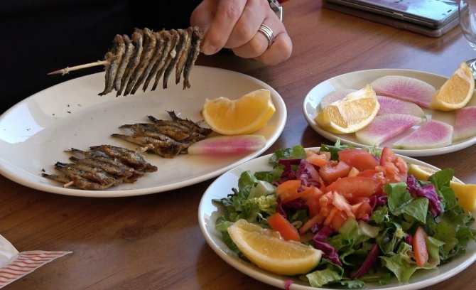 Şiş Kebap Yerine Çöp Şiş Hamsi