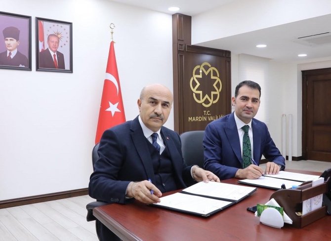 Mardin’de 55.4 Milyon Tl Bütçeli Projelerin İmzaları Atıldı