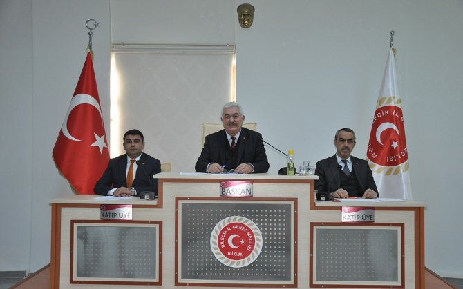 Bilecik İ̇l Genel Meclisi Yılın İlk Toplantısını Yaptı