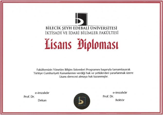 Bşeü’de Elektronik Diploma Dönemi Başladı