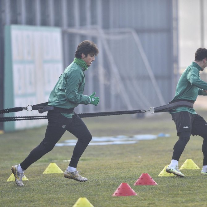 Bursaspor Topa Sahip Olma Çalışması Yaptı