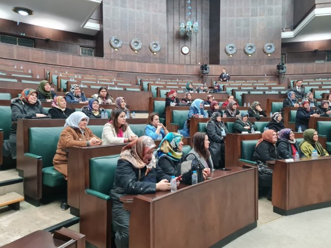 Çanlı Muhtar Eşleri Ankara’da