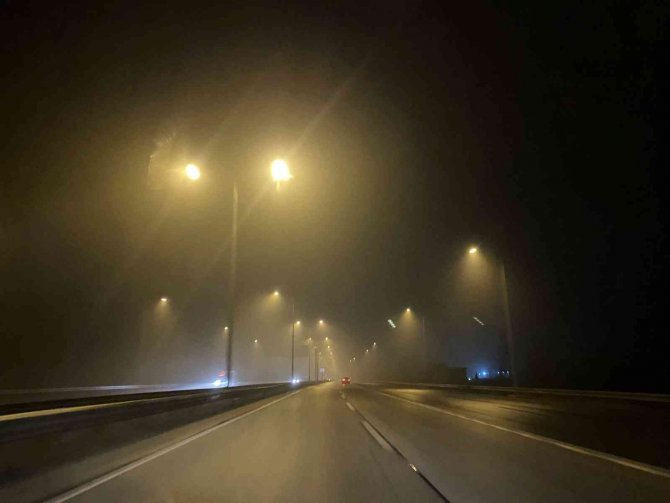 Kuzey Marmara Otoyolu, D-100 Ve Anadolu Otoyolu’nda Yoğun Sis