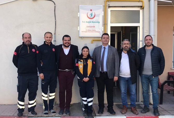 İ̇l Sağlık Müdürü Ve Ambulans Servis Başhekiminden Yapımı Devam Eden Sağlık Merkezlerine Ziyaret
