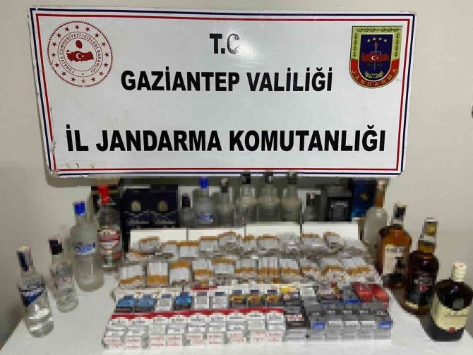Gaziantep’te 50 Litre Kaçak Alkol Ele Geçirildi