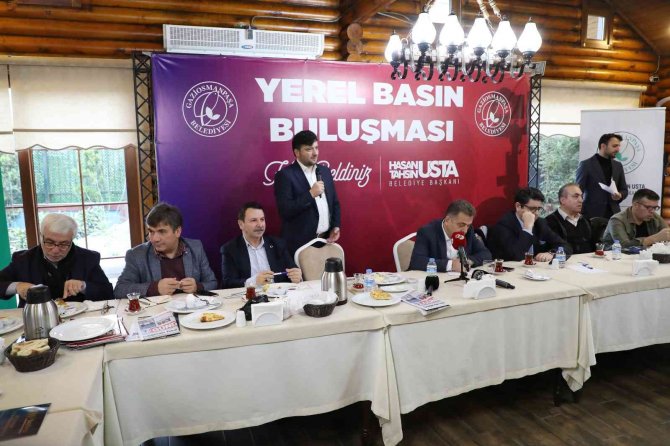 Gaziosmanpaşa Belediye Başkanı Yerel Basın Mensuplarını Ağırladı