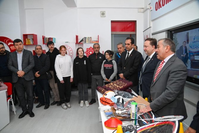 Karesili Öğrenciler Spor İle Buluşuyor