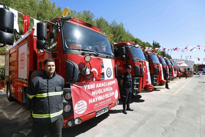 Muğla Büyükşehir İ̇tfaiyesi 2022’de 4 Bin 476 Olaya Müdahale Etti