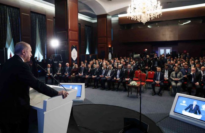 Cumhurbaşkanı Erdoğan: “Ak Parti Olarak Bizim İcratlarımızın Yetiştiği Yere, ‘Vizontele Muhalefetin’ Hayalleri Bile Yetişemez”