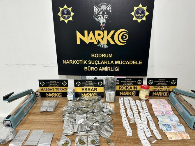 Bodrum’da Uyuşturucu Operasyonu: 4 Kişi Gözaltına Alındı