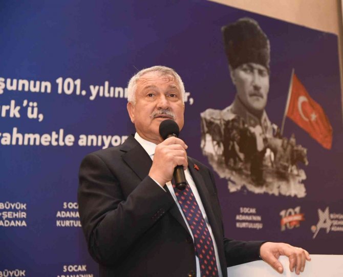 5 Ocak Adana’nın Kurtuluş Bayramı Resepsiyonunda Zafer Coşkusu