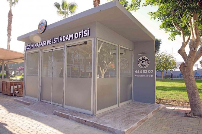 "Alanya Belediyesi Çözüm Masası Ve İ̇stihdam Ofisi" Mahmutlar’da Hizmete Girdi