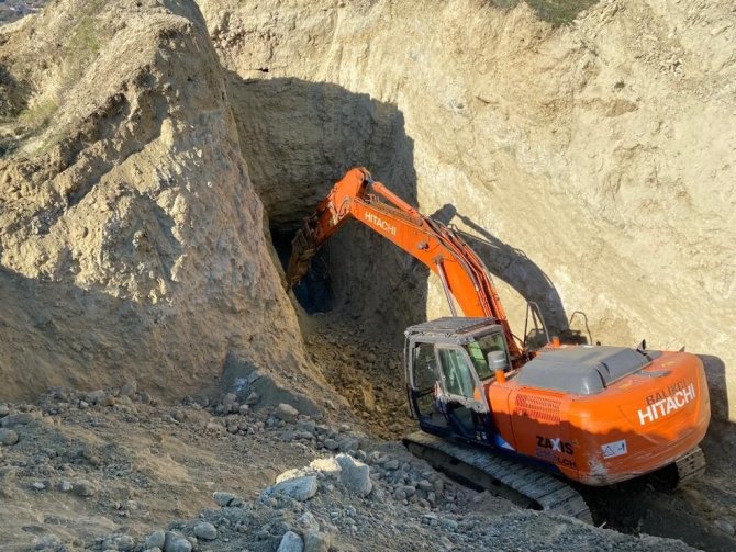 Bozdoğan’da Kaçak Kazıya Suçüstü