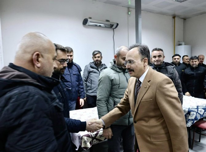 Özel İ̇dare Ekipleri Karla Mücadeleye Hazır