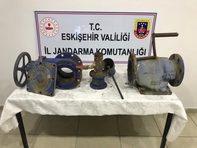 Zirai Sulama Sistemlerini Çalan Zanlı Yakalandı