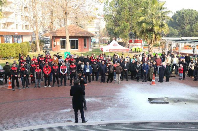 Gürsu Belediyesi’nde Tatbikat