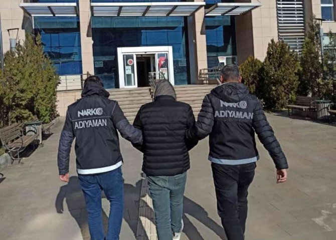 Kahta’da Uyuşturucu Operasyonunda 1 Tutuklama