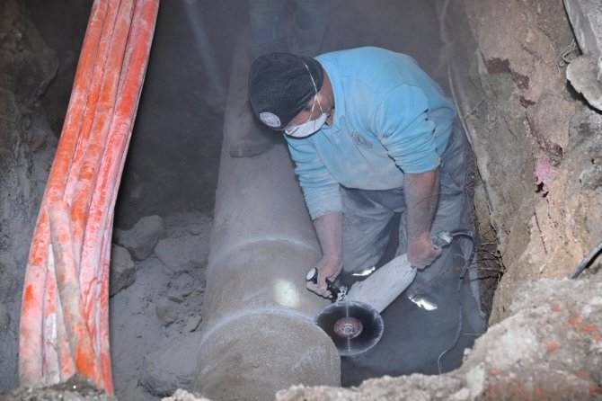 Maski̇’den Daha Sağlam Altyapı İçin Gece Mesaisi