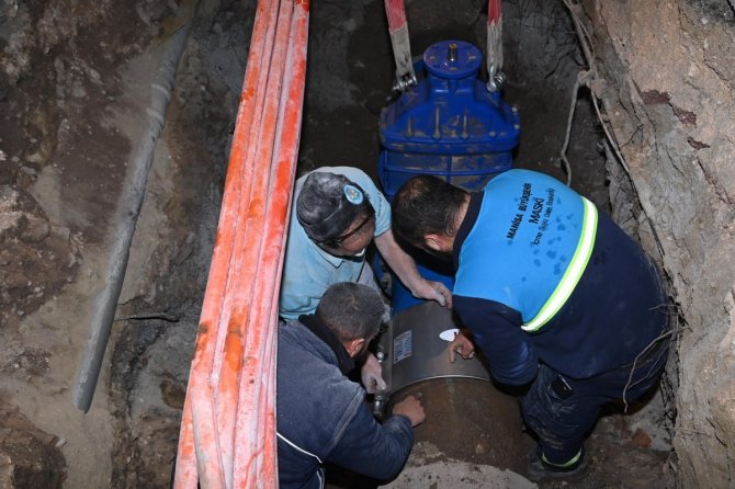 Maski̇’den Daha Sağlam Altyapı İçin Gece Mesaisi