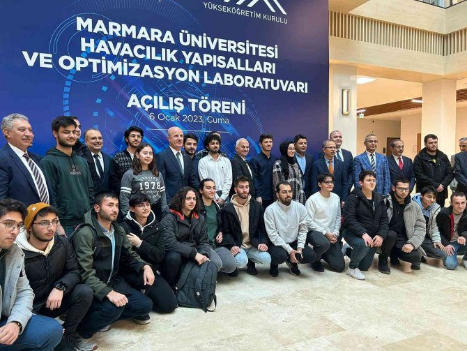 Marmara Üniversitesi Havacılık Yapısalları Ve Optimizasyon Laboratuvarı Açıldı