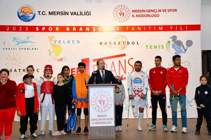 Mersin’de ’Her Ay Bir Branş Tanıtım Projesi’ Tanıtıldı