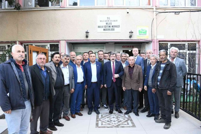 Vali Tavlı Milas’ın Muhtarlarını Dinledi