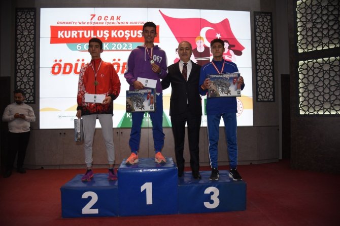 Osmaniye Belediyesi 7 Ocak Zafer Koşusu Yapıldı