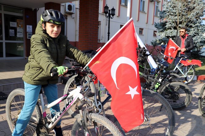 Sarıkamış Şehitleri İçin Pedal Çevirdiler